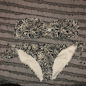 Vineyard Vines Blue Patterned Bikini